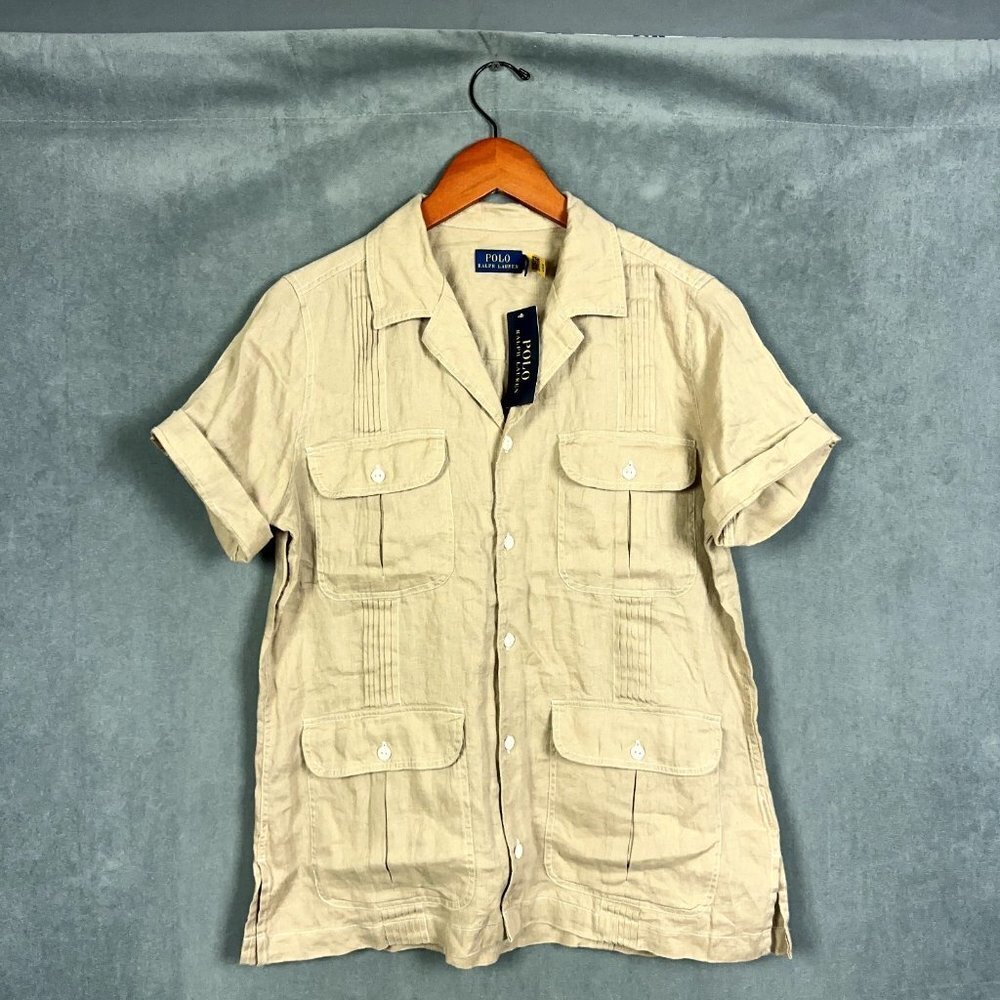 Polo Ralph Lauren Beige Button Down Shirt